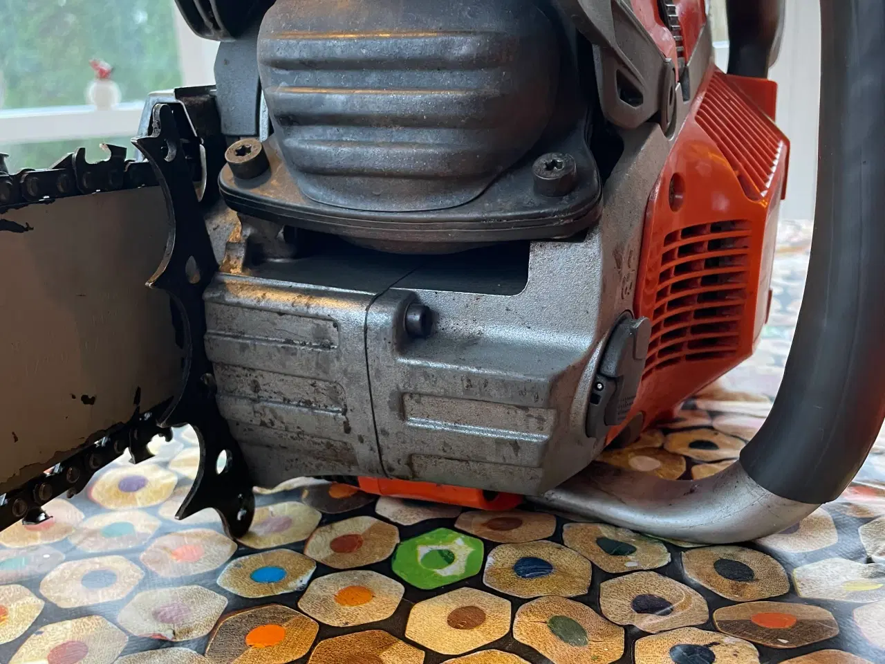 Billede 3 - Husqvarna Motorsav XPG 572 Kraftig sav i god stand