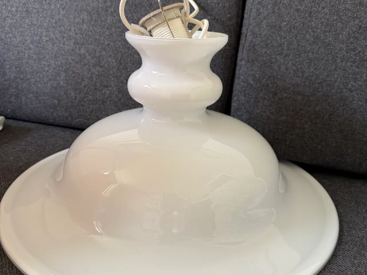 Billede 4 - Holmegaard Tivoli glas pendel - stor
