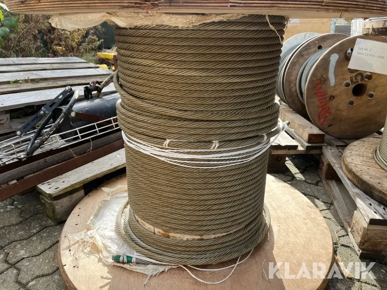 Billede 1 - Wire 15 mm Brudstyrke: 1960 N/mm2