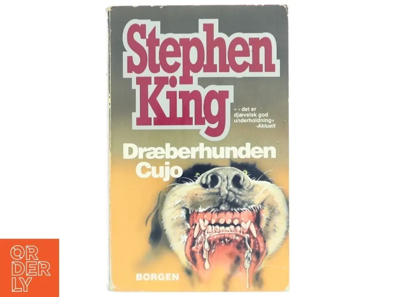 Billede 1 - Cujo : roman af Stephen King (f. 1947) (Bog)
