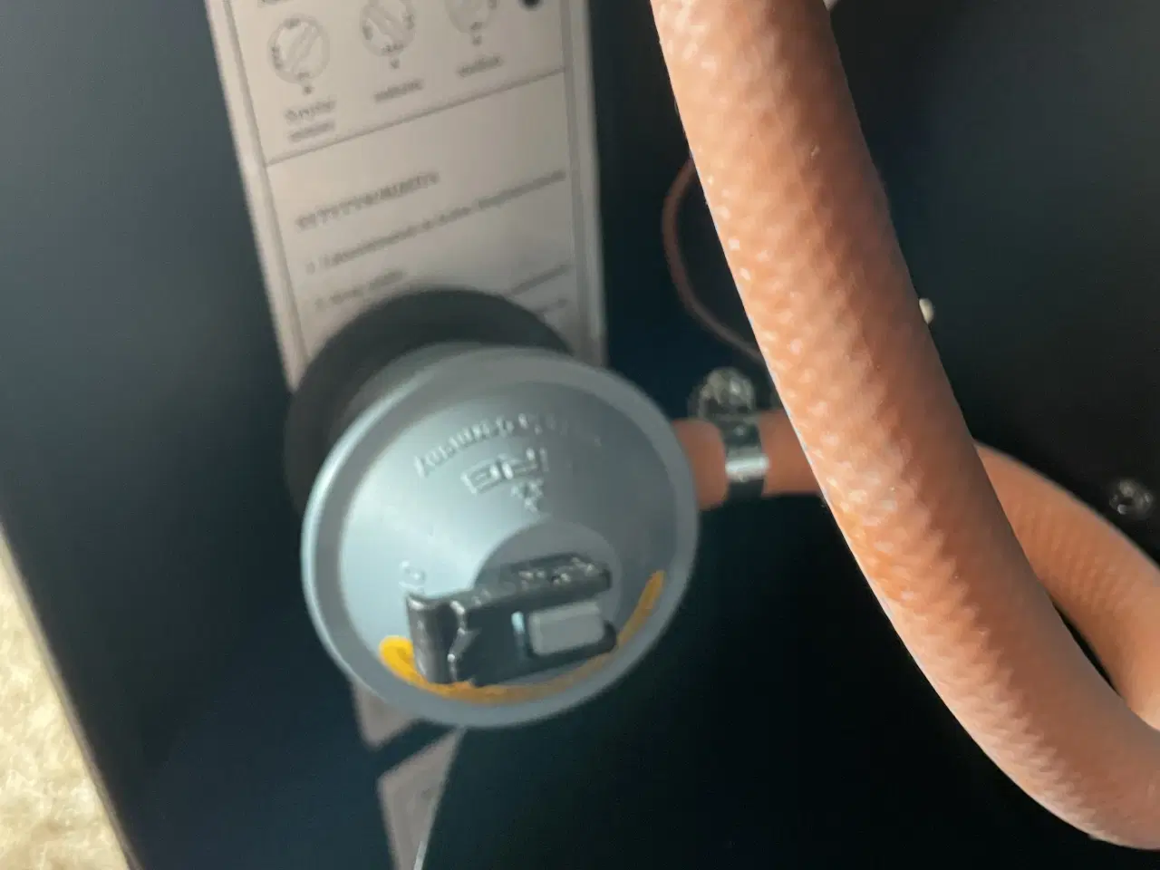 Billede 2 - Watex gasovn sort m.elektrisk tænding