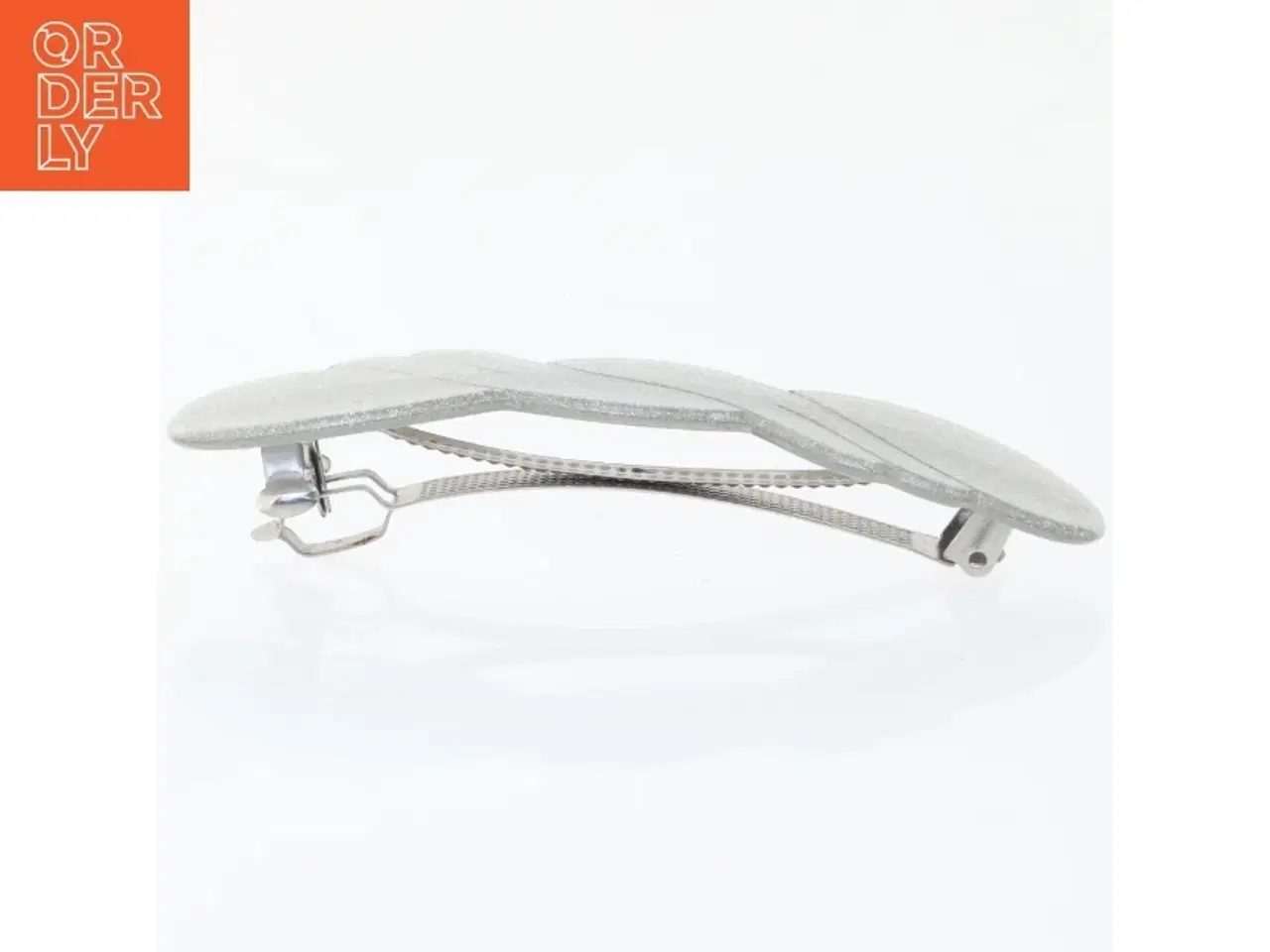 Billede 3 - Hårklips i sølvfarve (str. 10,5 cm)