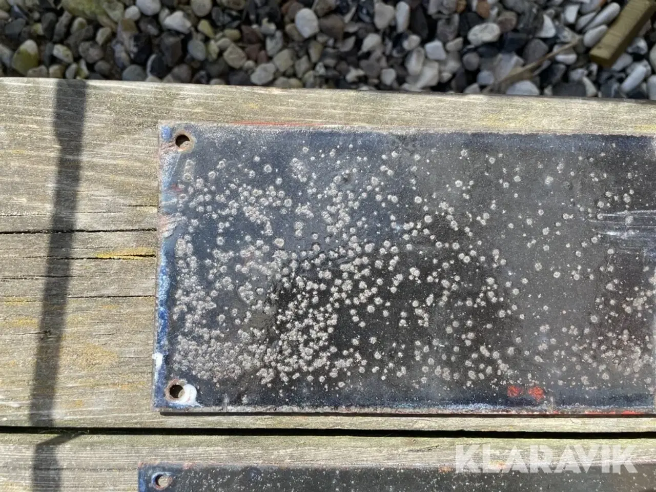Billede 8 - Emaljeskilte “Meldsted", 2 styk.