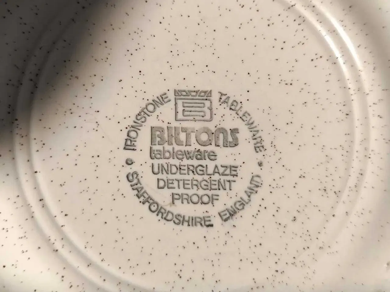 Billede 3 - Ironstone Staffordshire Biltons tallerkener 