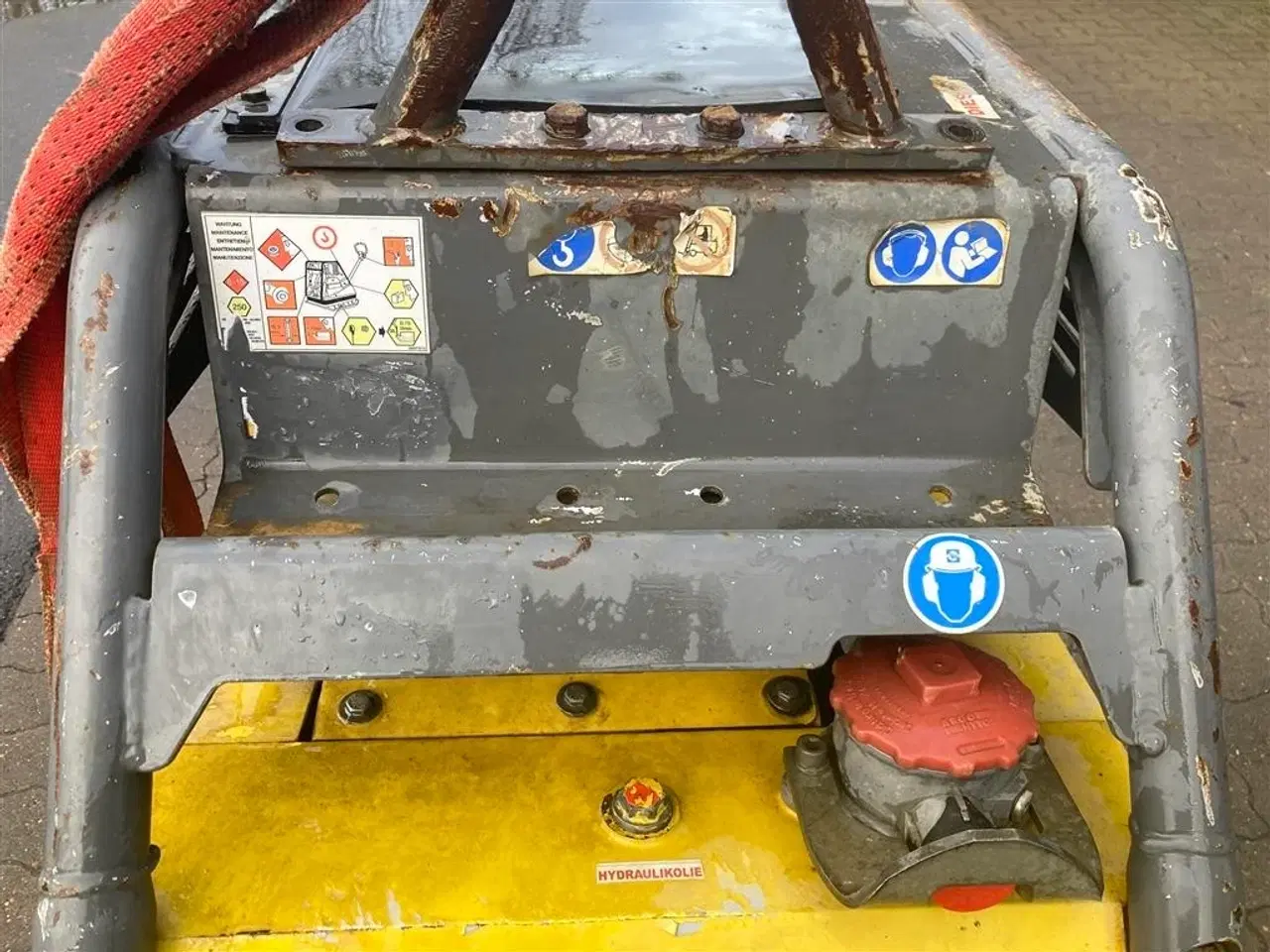 Billede 9 - Wacker DPU 100 - 70 750 kg pladevibrator med frem bak