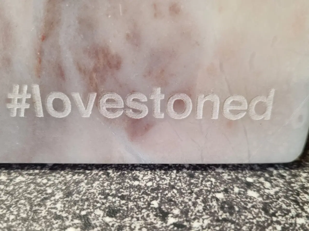 Billede 2 - Serveringsplade i rosa marmor fra Stoned Amsterdam