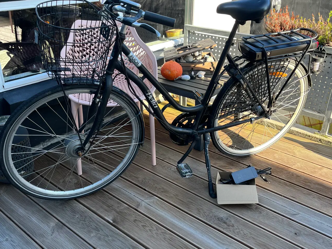 Billede 7 - Puch dame elcykel. Nyt 15ah batteri. 7g, fodbremse