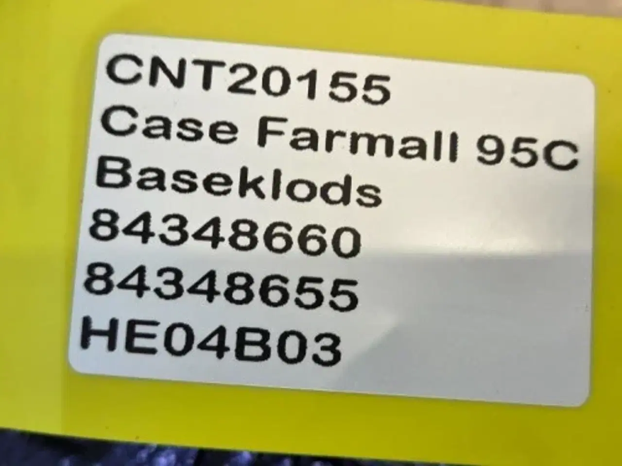 Billede 15 - Case Farmall 95C Baseklods 84348660