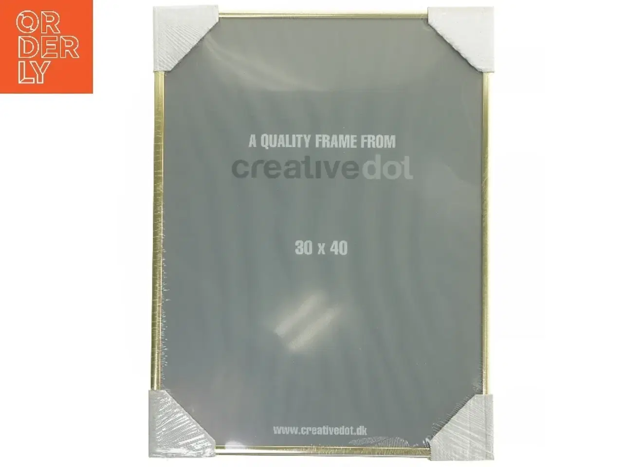 Billede 1 - Billedramme i metal (str. 30 x 40 cm)