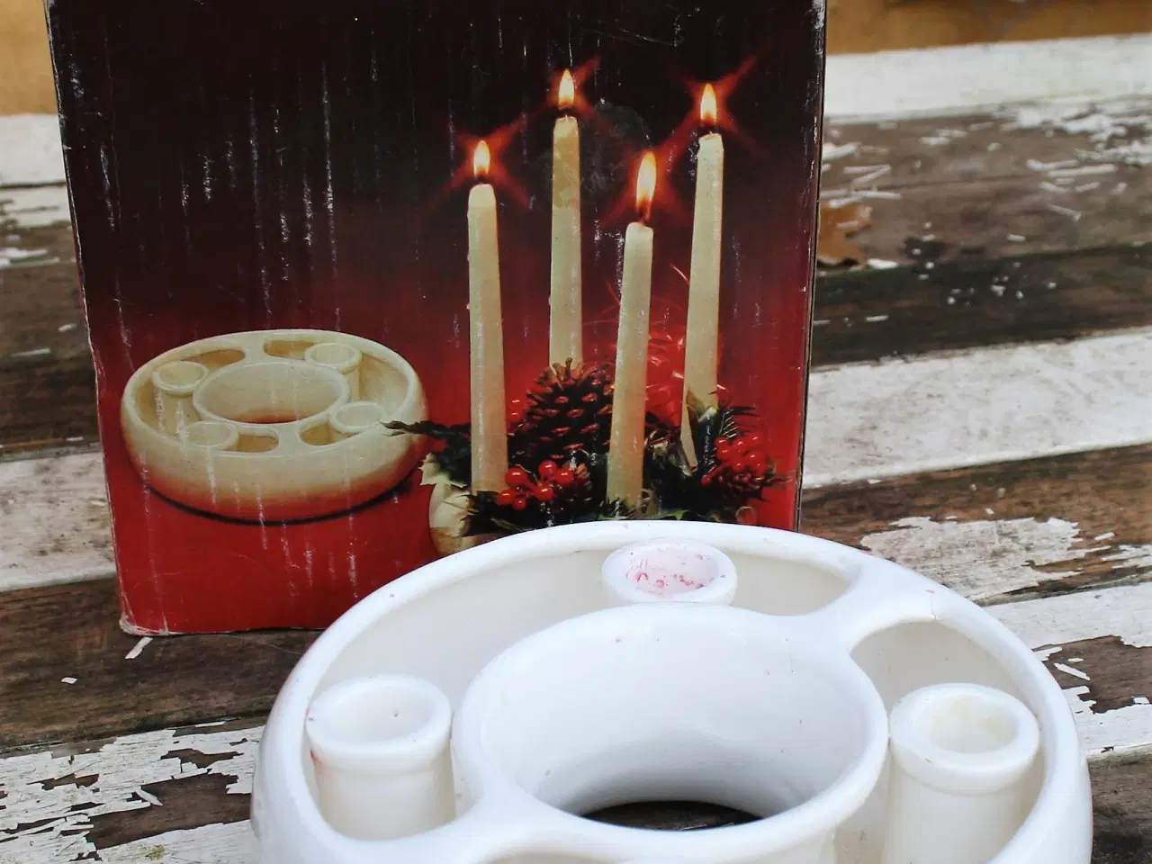 Billede 1 - Porcelæn adventsstage