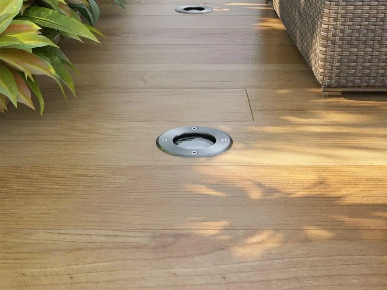 Billede 2 - LED-nedgravningsspots 3 stk. rund