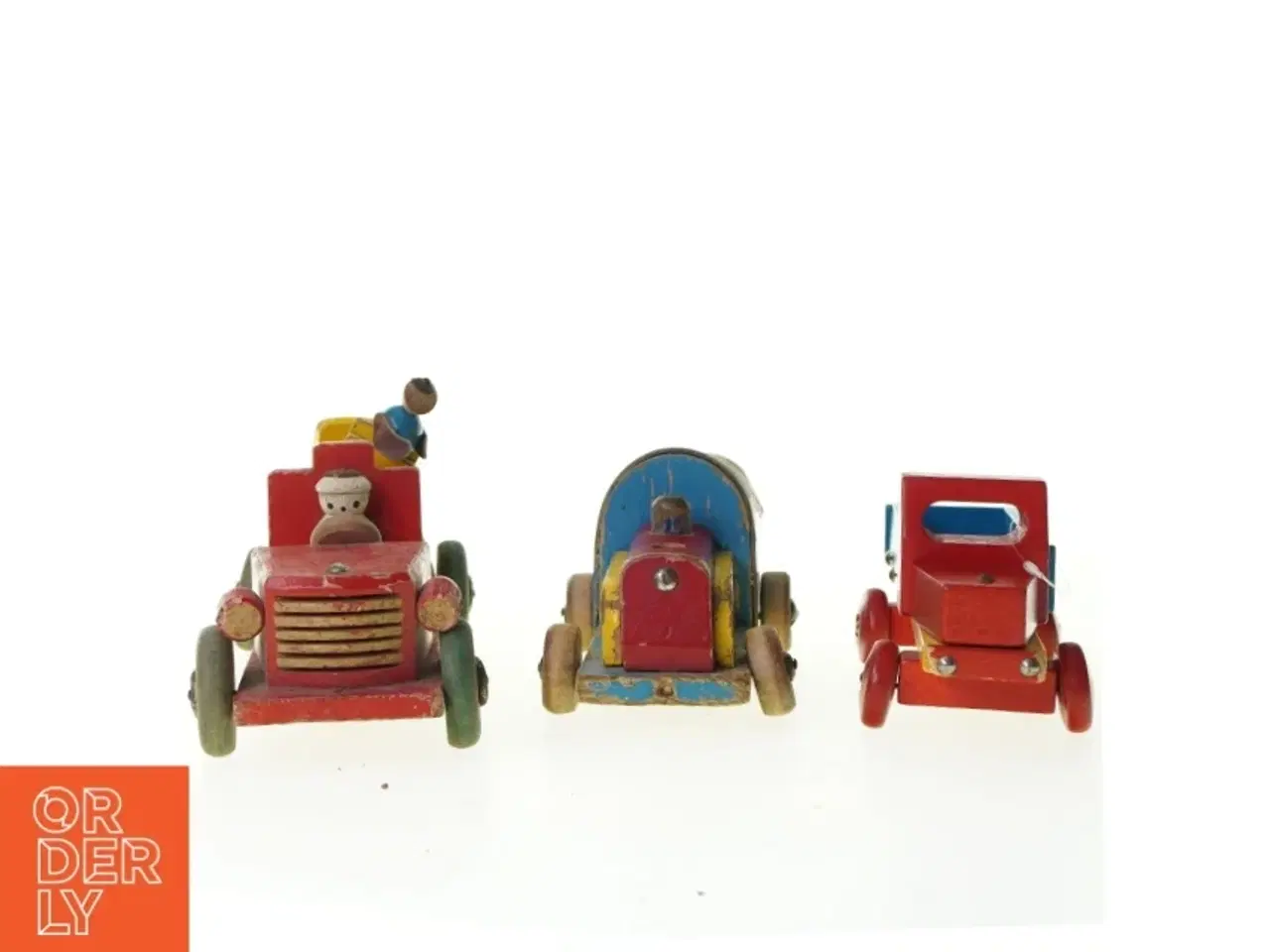 Billede 1 - Gamle legetøjsbiler (str. 17 cm 18 cm 26 cm)