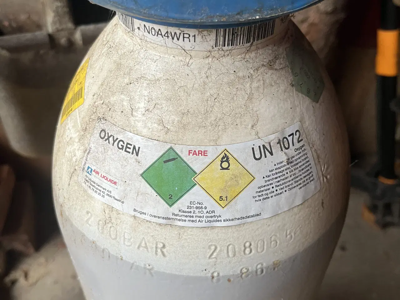 Billede 1 - Ilt og gas flasker