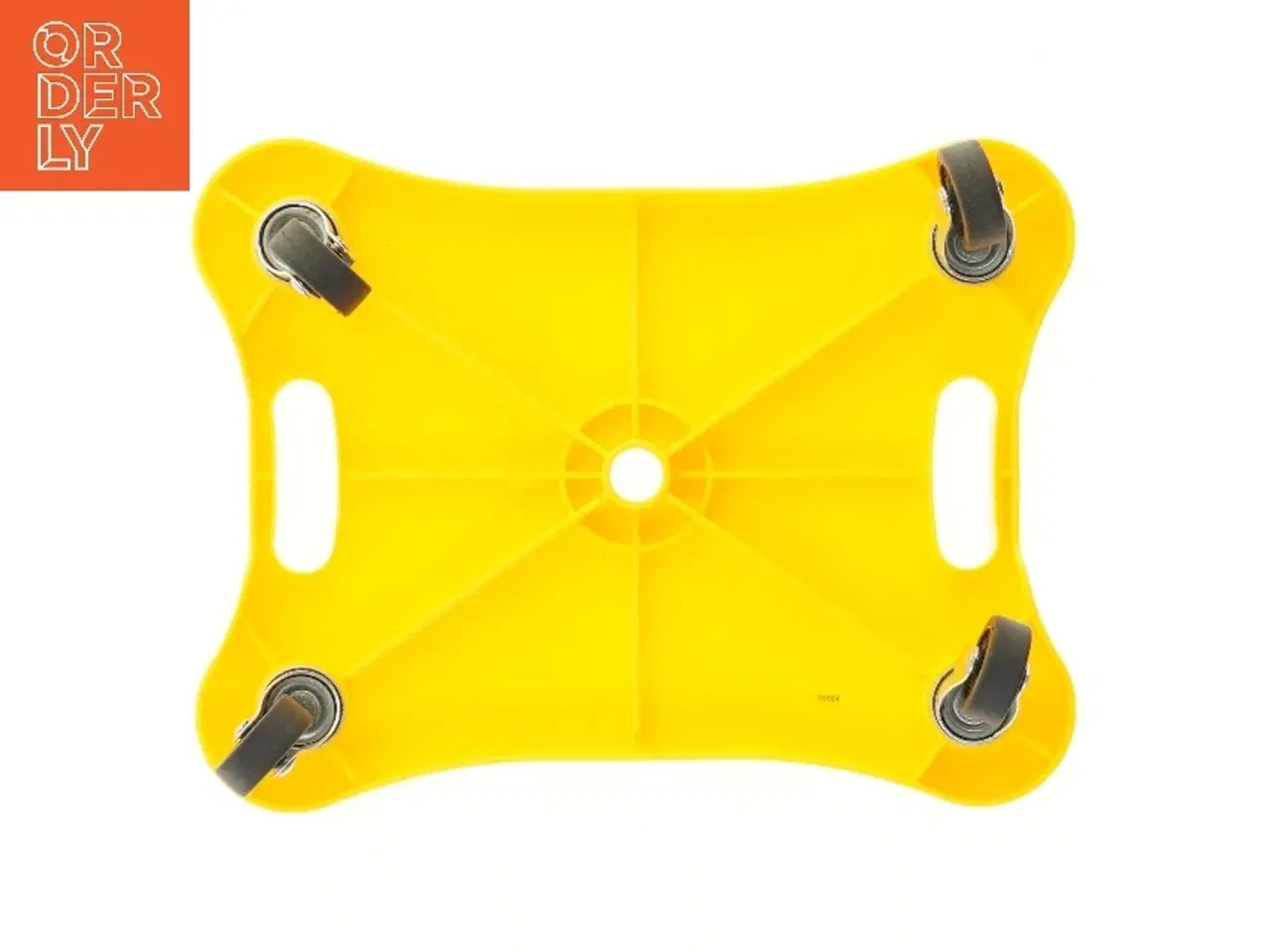 Billede 2 - Gul transportvogn med hjul (str. 41x31 cm)