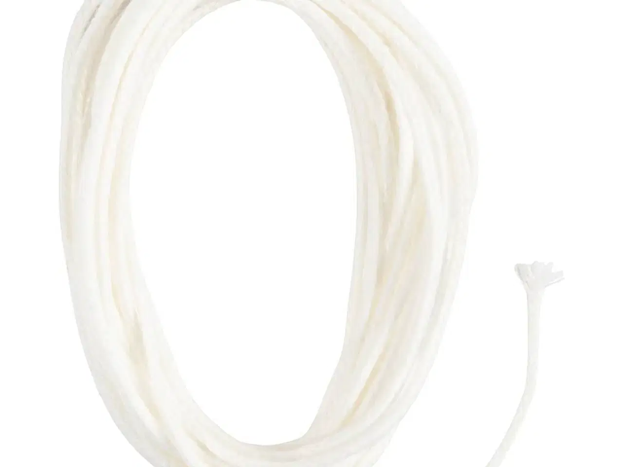 Billede 1 - Bomuldsvæge til bivokslys - 3m, 2-3 mm tykkelse