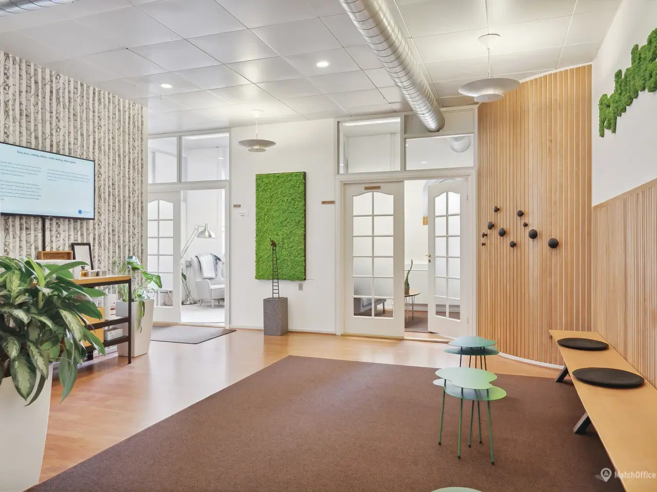 Billede 3 - 344 m² smukke kontorlokaler udlejes i Fyns Forsamlingshus Odense C