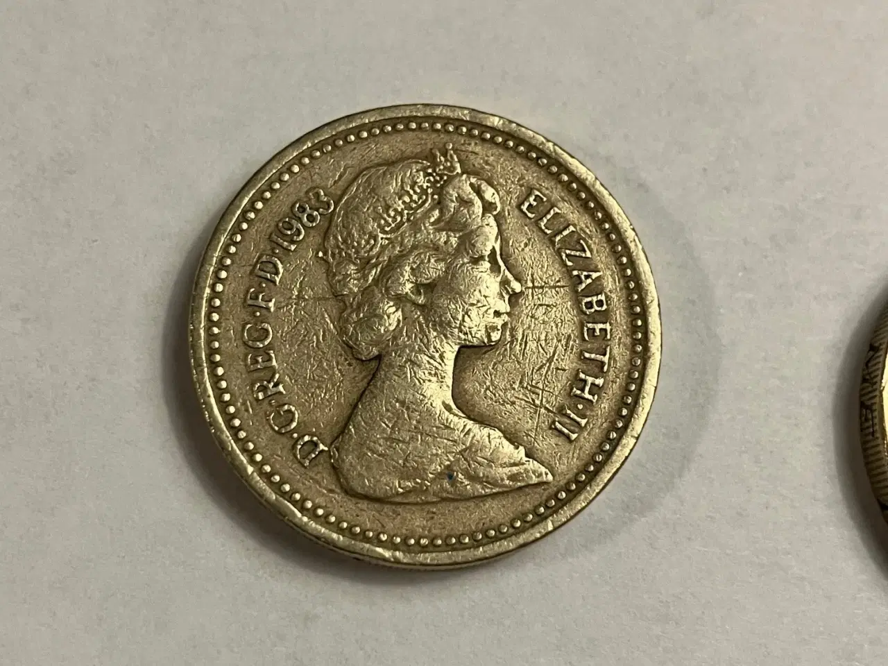 Billede 1 - 1 Pound England 1983