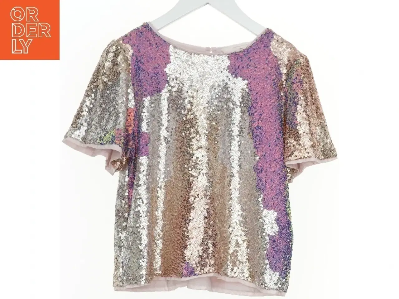 Billede 1 - Paliet T-shirt fra H&M (str. 140)