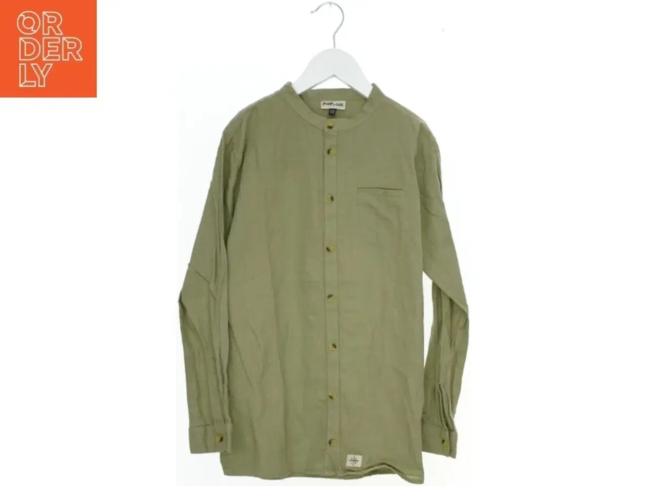 Billede 1 - Grøn langærmet skjorte fra Pomp de Lux (str. 152)