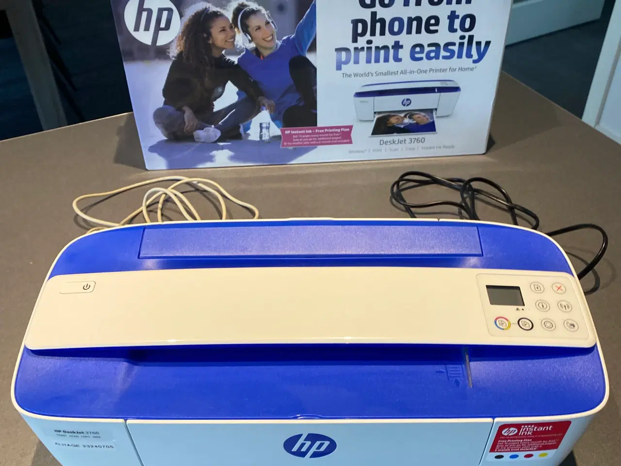 Billede 1 - DeskJet 3760 printer all-in-one print, scan, copy 