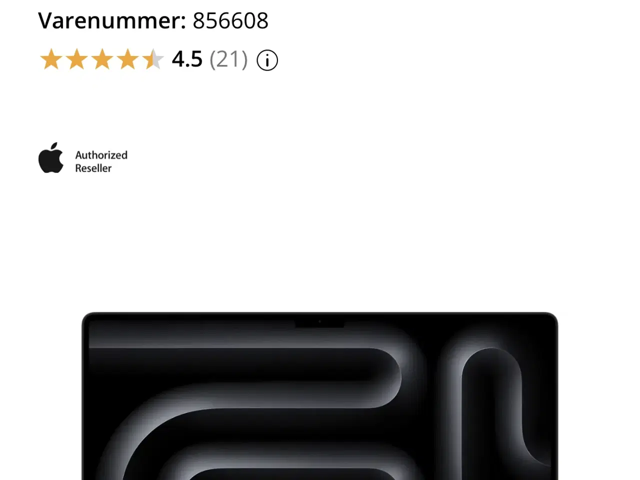 Billede 1 - MACBOOK HELT NY