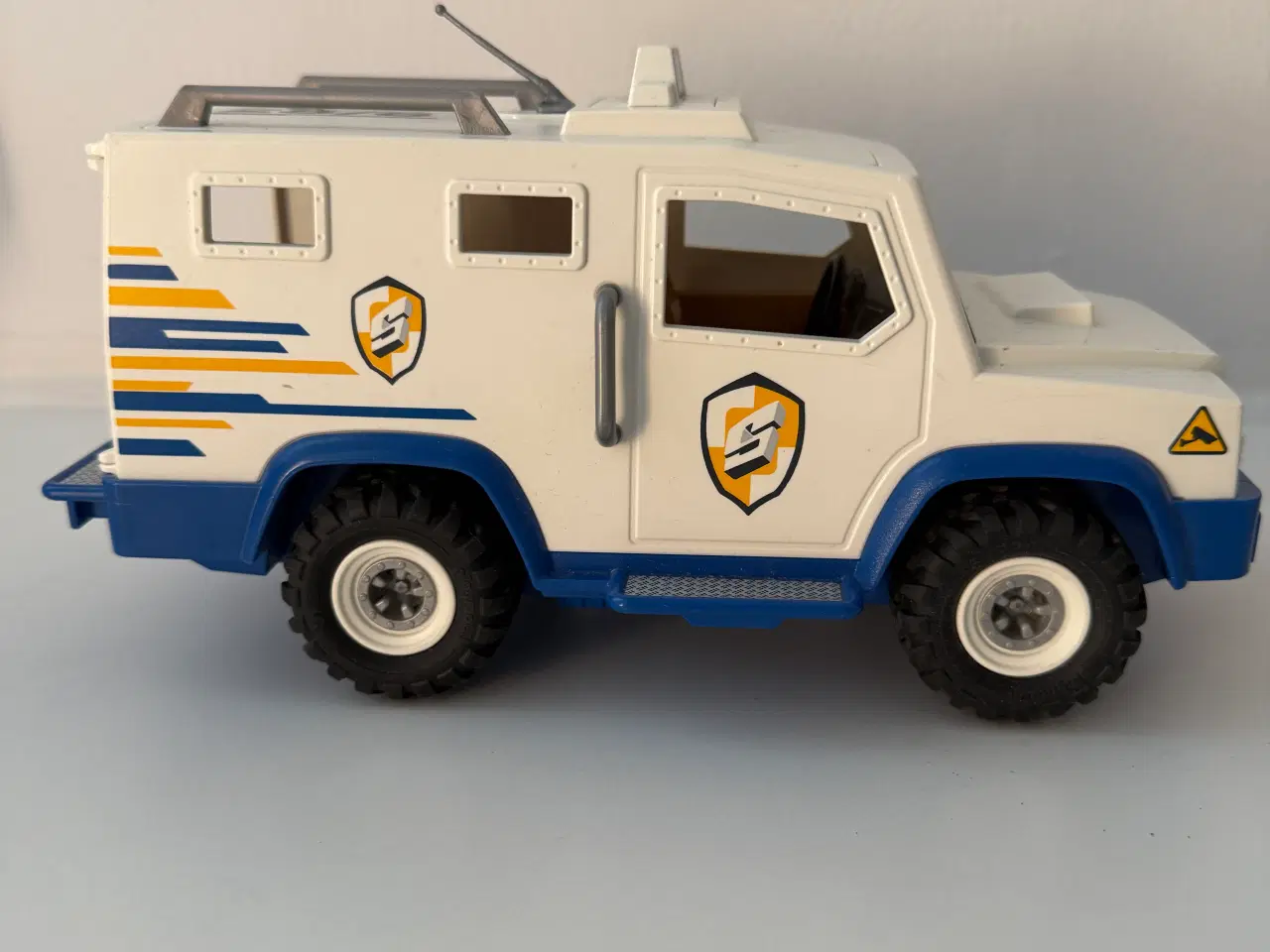 Billede 6 - Playmobil pengetransport, politi, røver, motorcyke