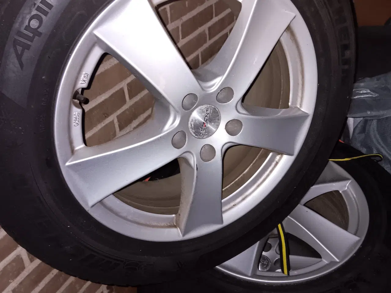 Billede 1 - Vinterdæk på alufælge til Peugeot 5008