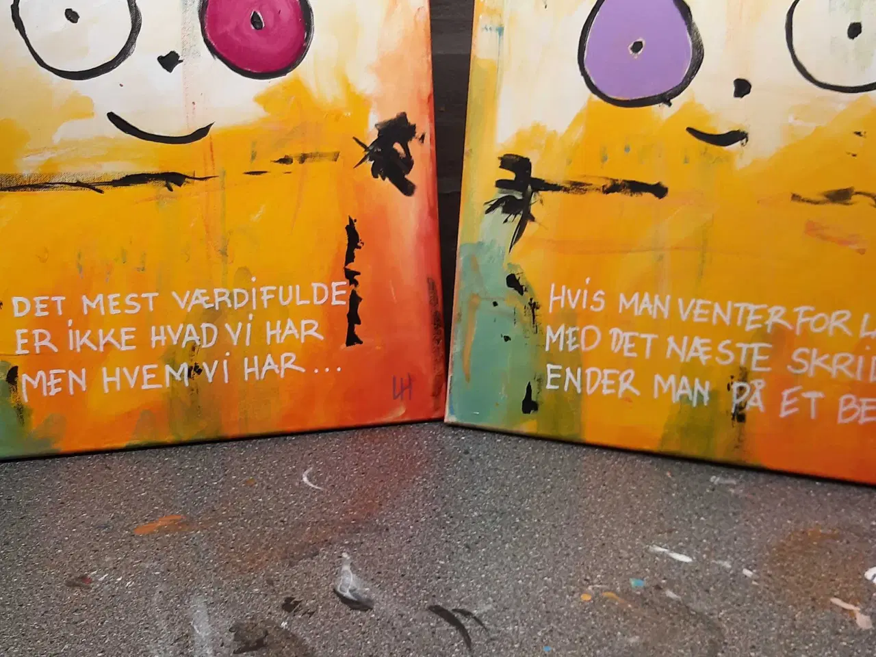 Billede 16 - AKRYL MALERIER SØGER NYE VÆGGE