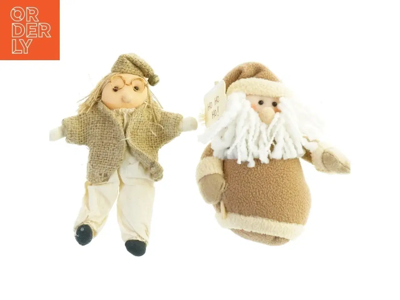 Billede 1 - Julefigurer i stof (str. 22x17 cm)