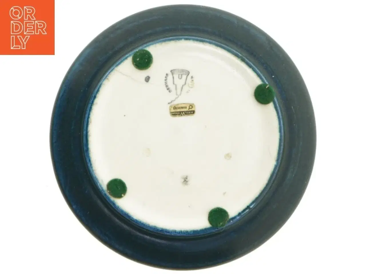 Billede 3 - Keramisk tallerken fra Knabstrup (str. Ø 18 cm)