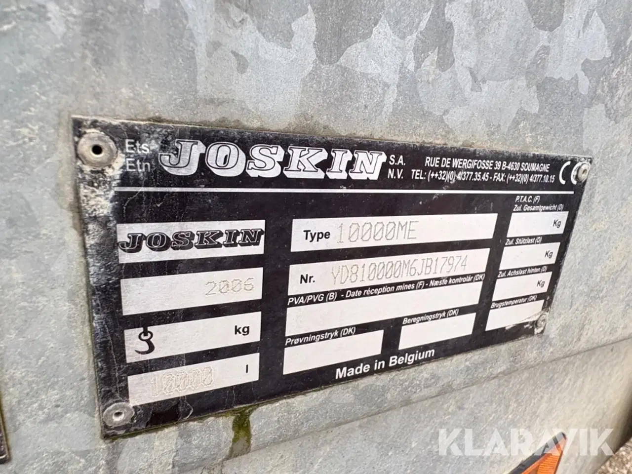 Billede 6 - Vandvogn Joskin Modulo 2 10000ME