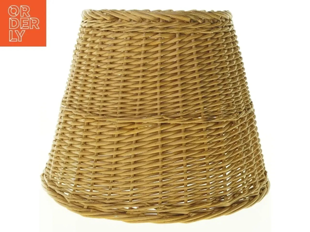 Billede 2 - Flettet kurv (str. H. 25 cm. ø. 31 cm)