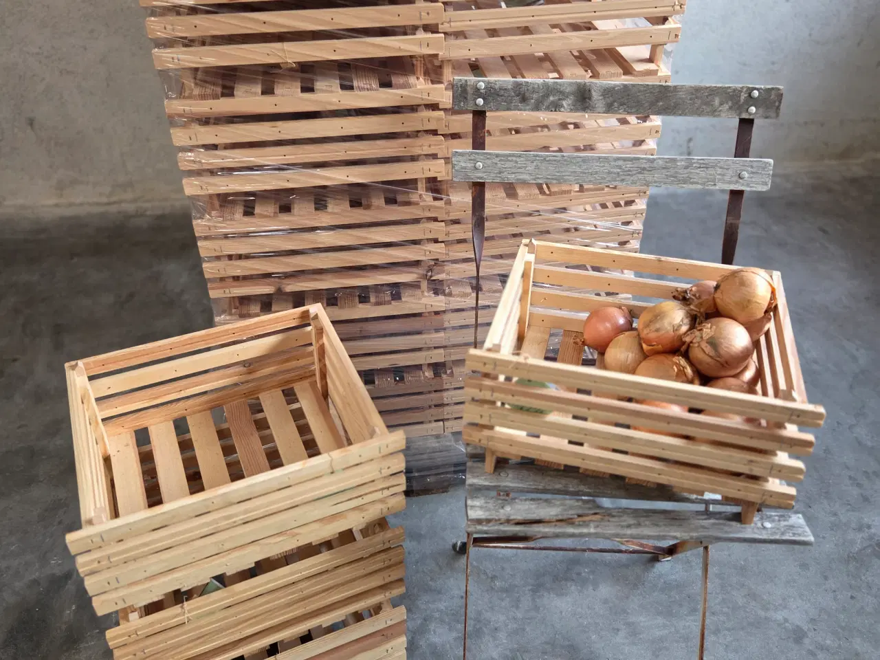 Billede 4 - Grøntsagskasser, der kan stables  - REST PARTI