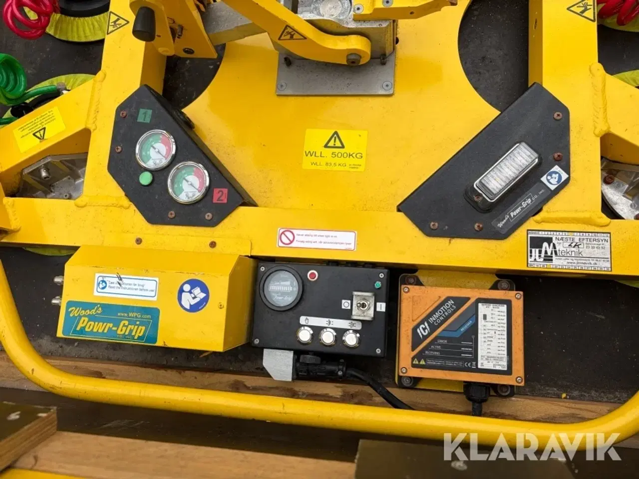 Billede 10 - Vakuumløfter Woods Powr-Grip MT4 glasløfter 500 kg