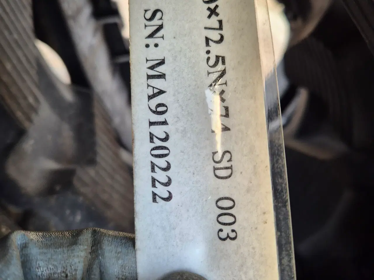 Billede 4 - Bælter til Gravemaskine 400x72.5Nx74