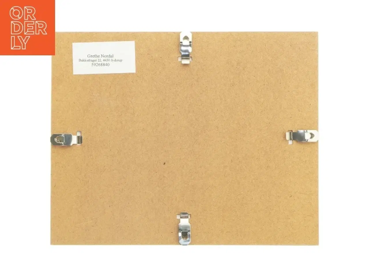 Billede 3 - Akvarel landskabsmaleri i ramme (str. 30x24 cm)