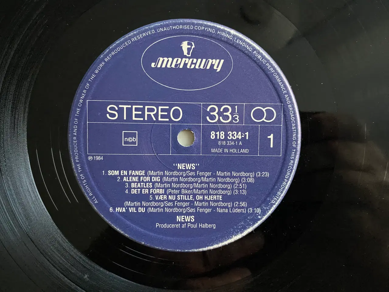 Billede 3 - LP. News ‎– News