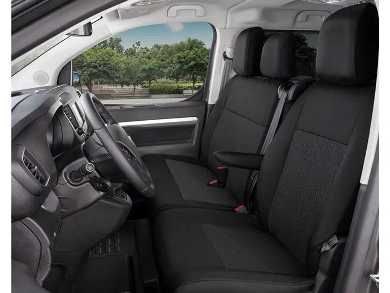 Billede 1 - Sædeovertræk 1+2 Expert,ProAce,Jumpy 2016-