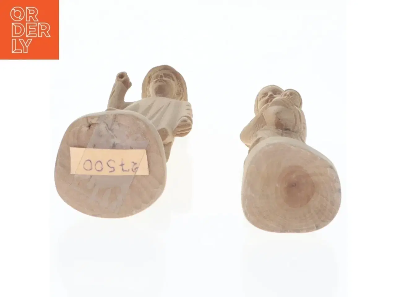 Billede 4 - Træfigurer (str. 12 x 3 cm og 13 x 4 cm)