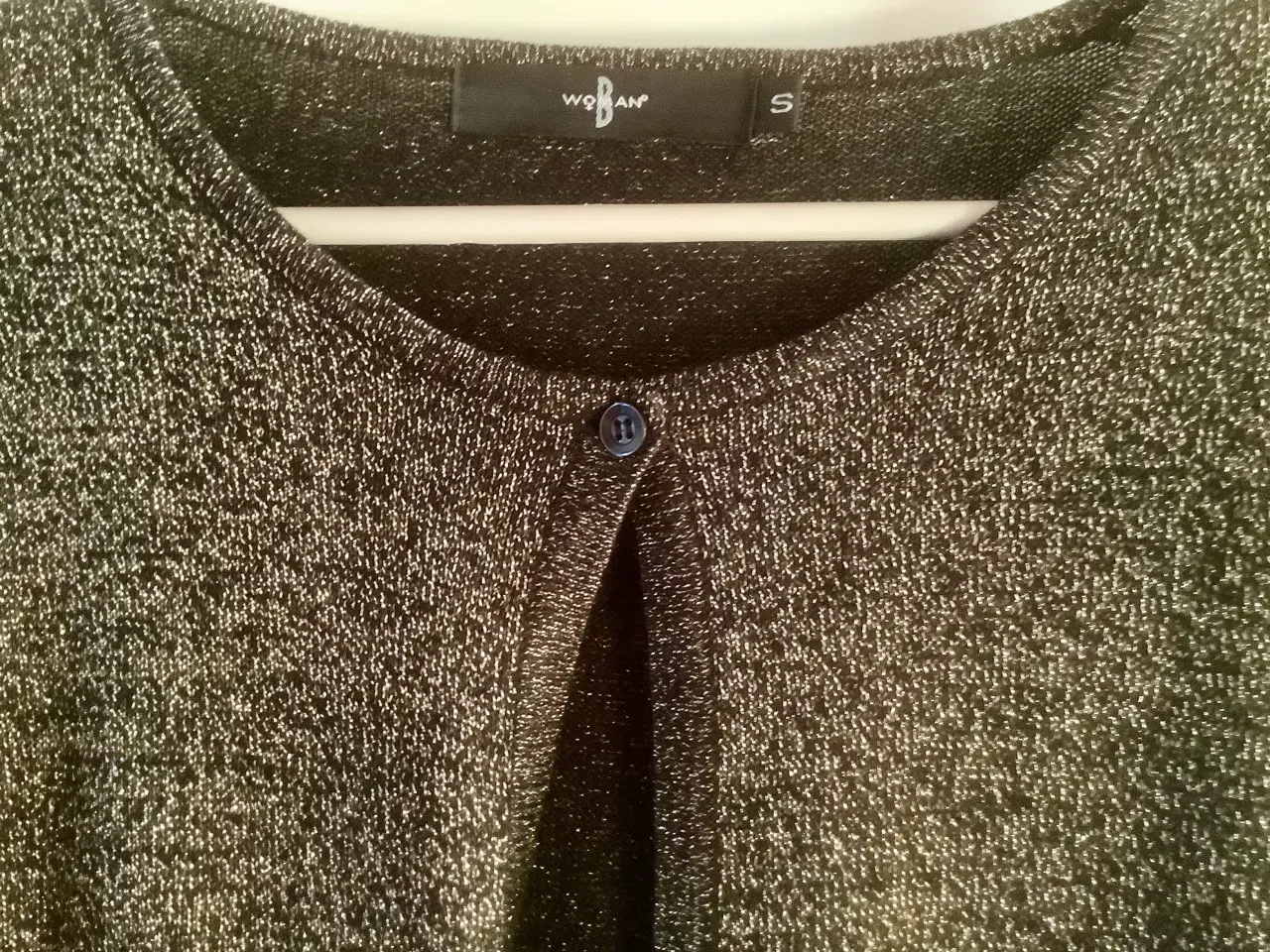 Billede 2 - Vintage dame cardigan med metaltråde.