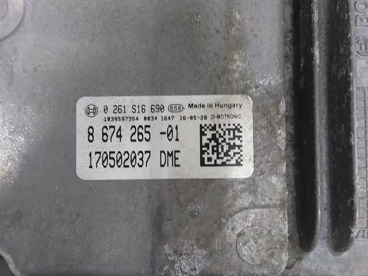 Billede 3 - Motorstyreboks MEVD1723 A63981 F32 F22 F36 F21LCI F20LCI F30 LCI F31 LCI F32 LCI F36 LCI F22 LCI F23 LCI