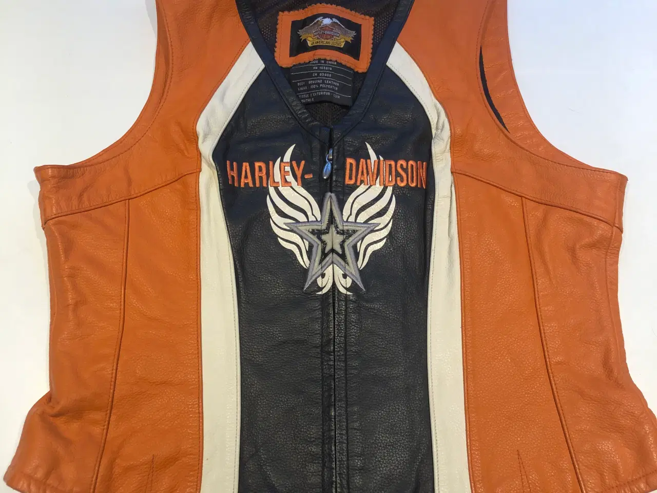 Billede 1 - Harley Davidson dame vest
