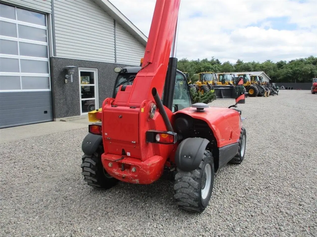 Billede 14 - Manitou MT 625H COMFORT Dansk maskine, med hydrauliske pallegafler.