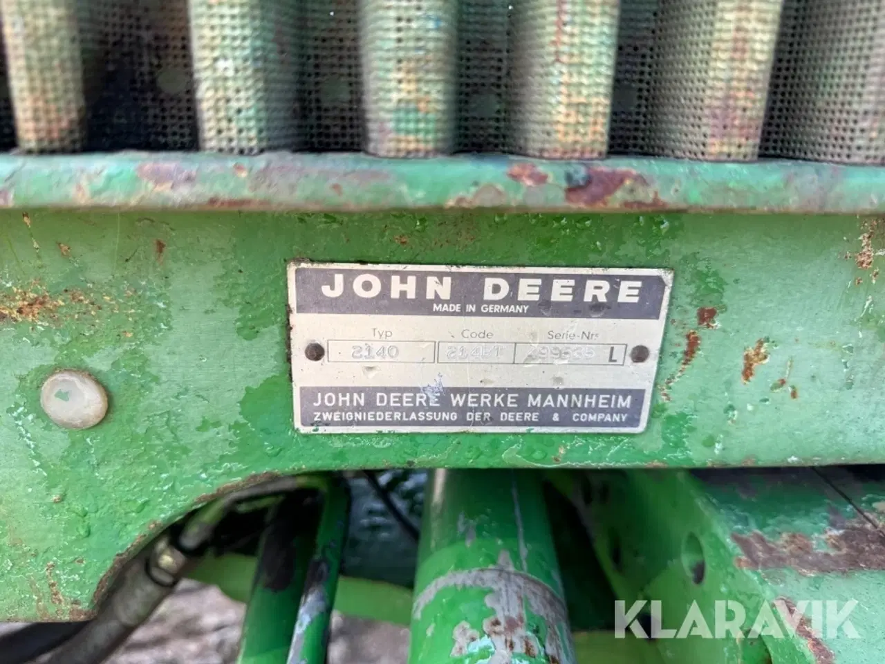 Billede 5 - Traktor John Deere 2140