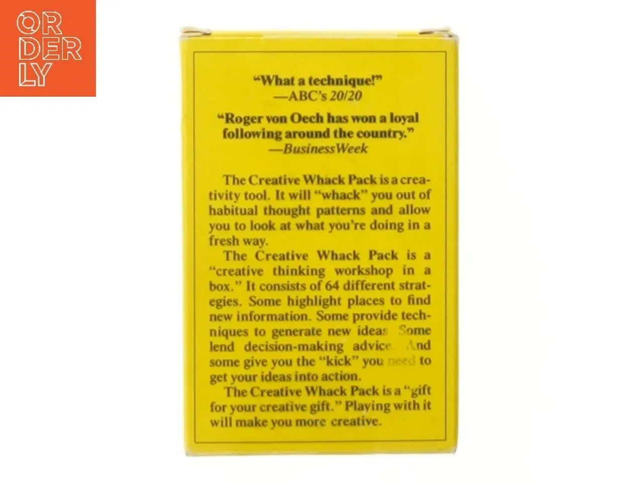 Billede 3 - Creative Whack Pack kortspil fra Roger von Oech (str. 12x8 cm)