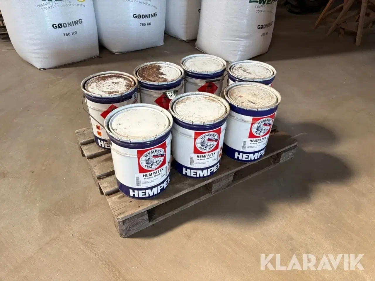 Billede 4 - Maling Hampatex Hempel 7 styks