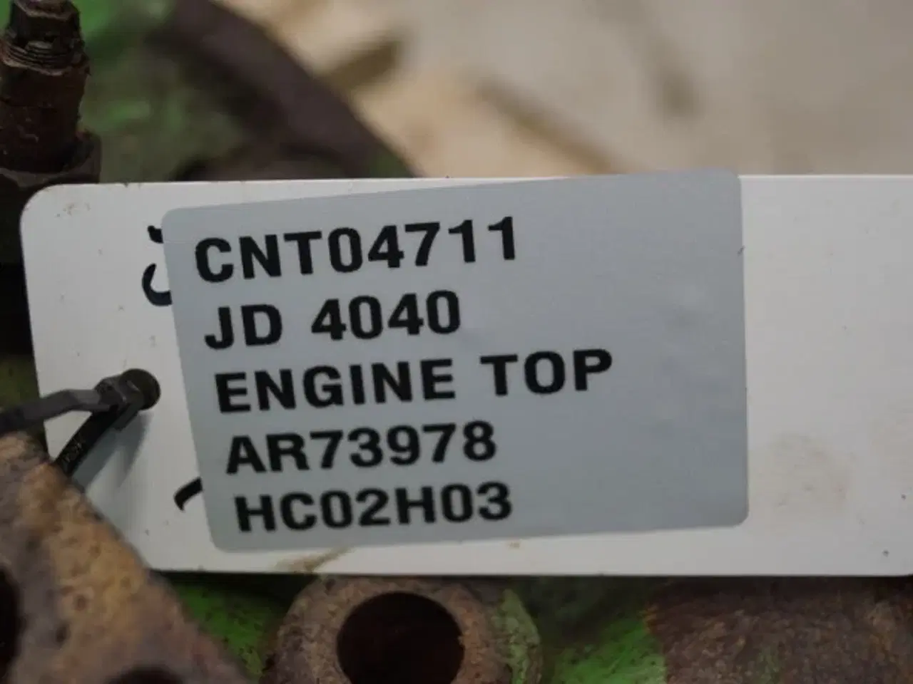 Billede 2 - John Deere 6359T Topstykke RE56303