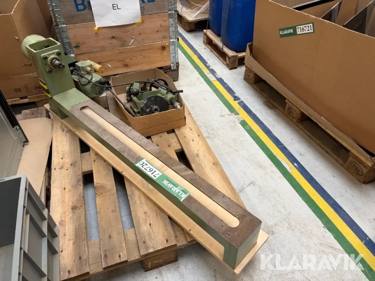 Billede 3 - Trædrejebænk Huvema HU 1000-2