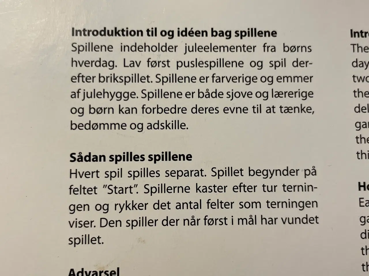 Billede 3 - Julepuslespil - hjælp nissen med at komme i mål