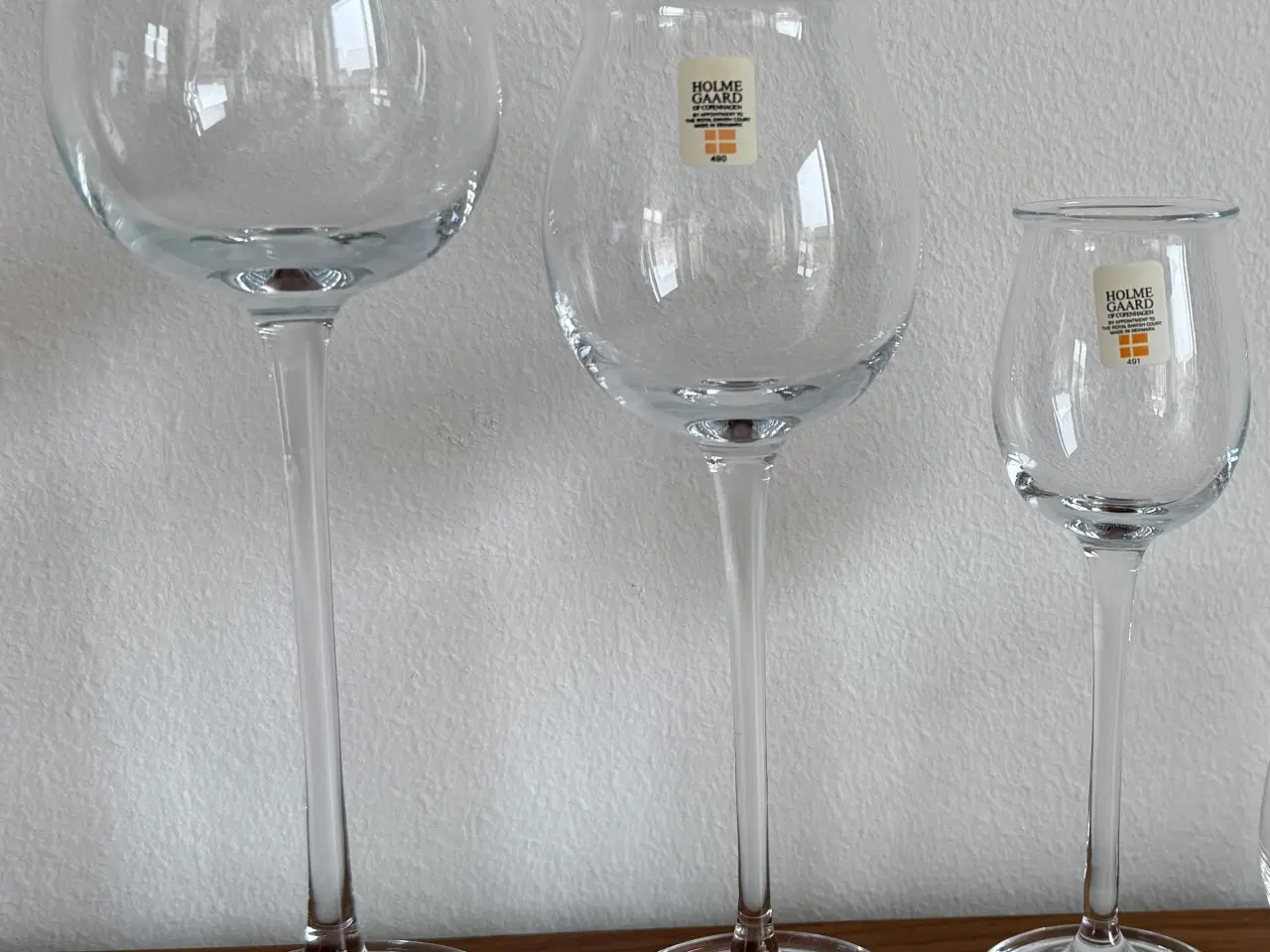 Billede 1 - Holmegaard Ballet glas